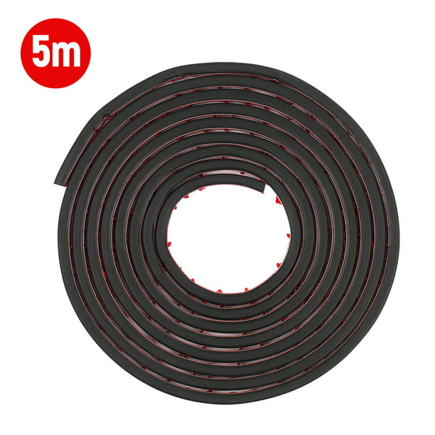 Fit for Most Cars B Shape Self Adhesive Weatherstrip Rubber Seal Strip Protector Edge Trim for Car Door YOUSHARES Car Door Seal Strip 32 Ft 